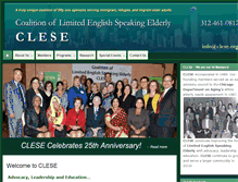 Tablet Screenshot of clese.org